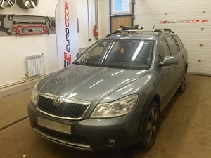 Чип тюнинг Skoda Octavia A5 FL Scout 1.8 TSI МКПП